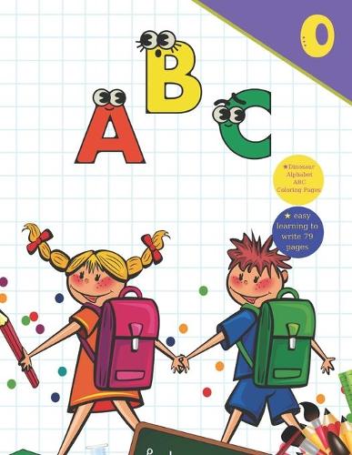 Kindergarten Writing Paper With Lines For ABC Kids Ages 3+