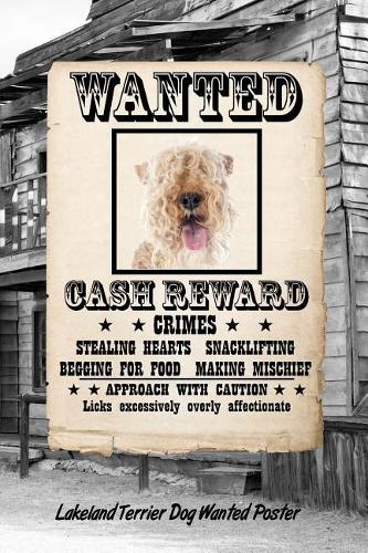 Lakeland Terrier Dog Wanted Poster