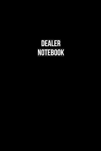 Dealer Notebook - Dealer Diary - Dealer Journal - Gift for Dealer