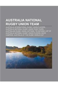 Australia National Rugby Union Team