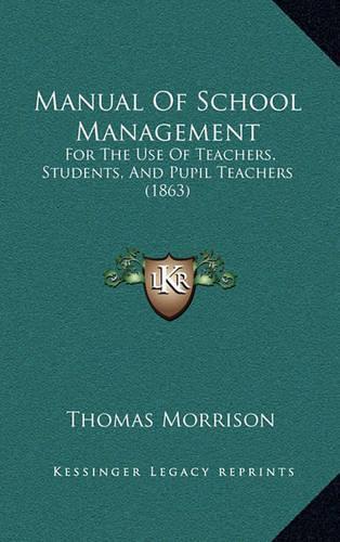 Manual of School Management