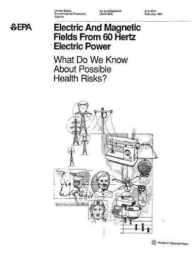 Electric and Magnetic Fields from 60 Hertz Electric Power