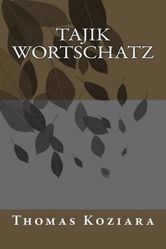 Tajik Wortschatz