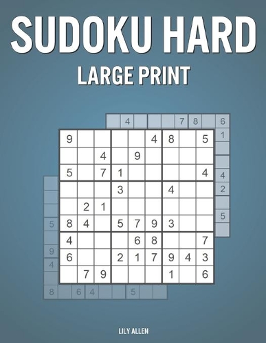 Sudoku Hard Large Print
