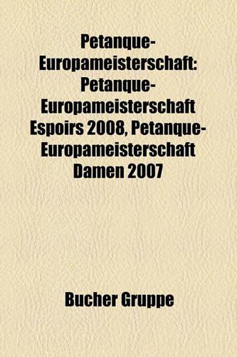 Petanque-Europameisterschaft