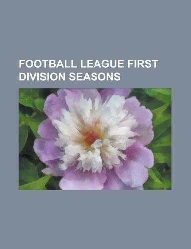 Football League First Division Seasons