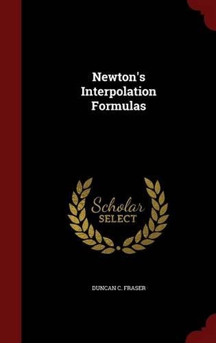 Newton's Interpolation Formulas
