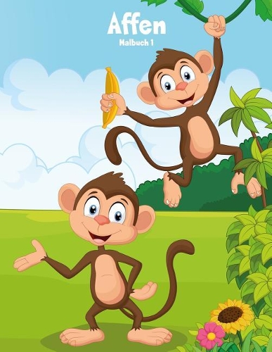 Affen-Malbuch 1