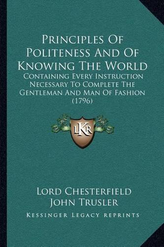 Principles Of Politeness And Of Knowing The World