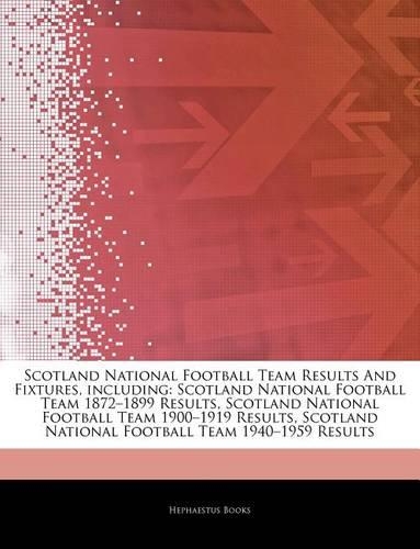 Articles on Scotland National Football Team Results and Fixtures, Including