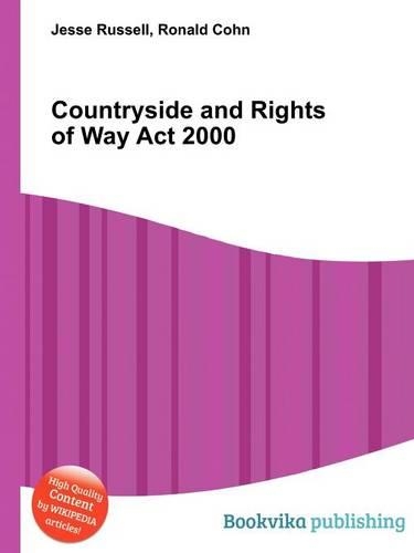 Countryside and Rights of Way ACT 2000