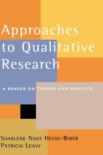 Approaches to Qualitative Research