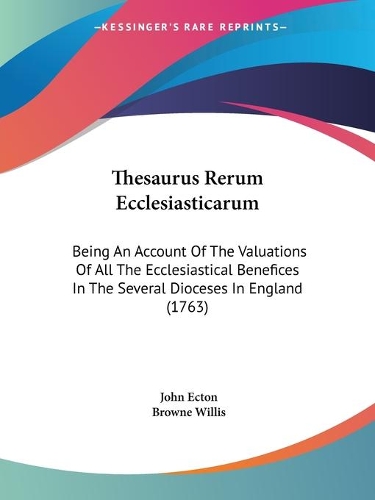 Thesaurus Rerum Ecclesiasticarum