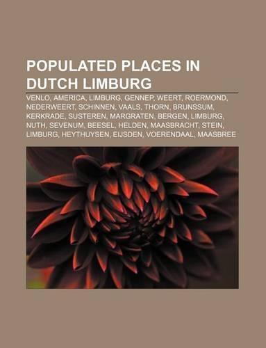 Populated Places in Dutch Limburg