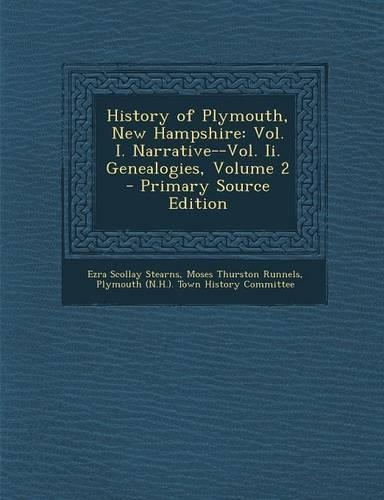 History of Plymouth, New Hampshire