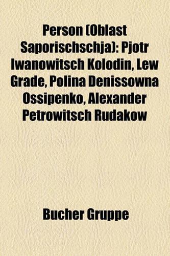Person (Oblast Saporischschja)