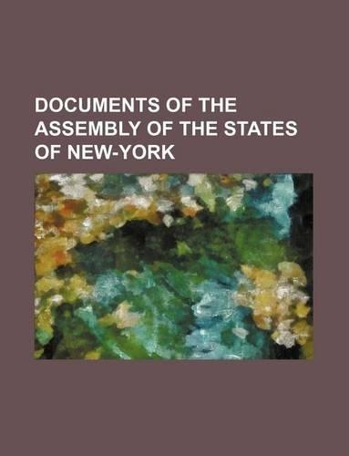 Documents of the Assembly of the States of New-York
