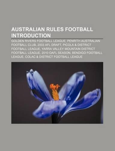 Australian Rules Football Introduction