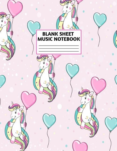 Blank Sheet Music Notebook