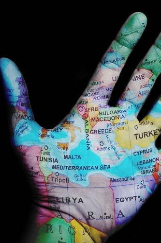 Cool Hand Map Journal