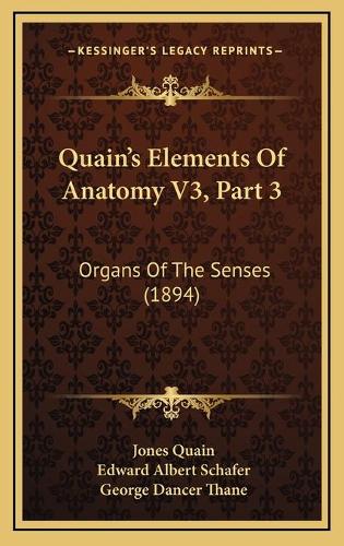 Quain's Elements Of Anatomy V3, Part 3