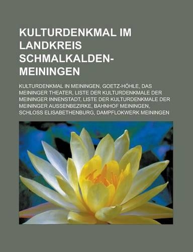 Kulturdenkmal Im Landkreis Schmalkalden-Meiningen