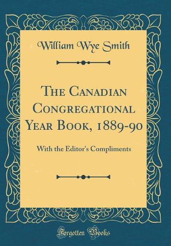 The Canadian Congregational Year Book, 1889-90