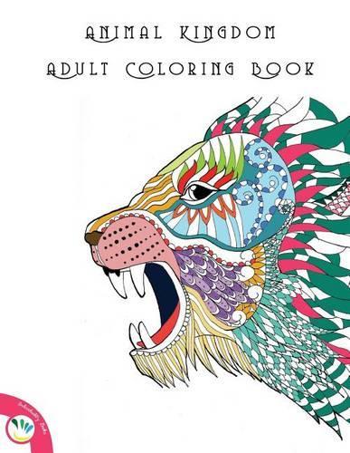 Animal Kingdom Adult Coloring Book