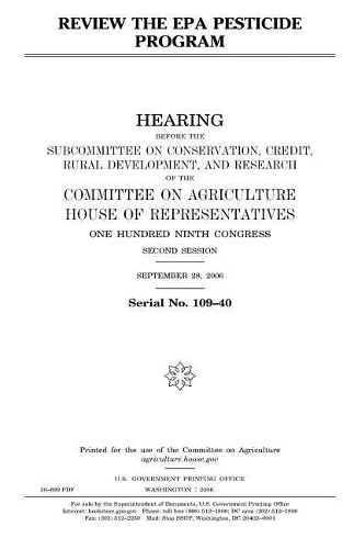 Review the EPA Pesticide Program