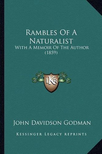 Rambles Of A Naturalist