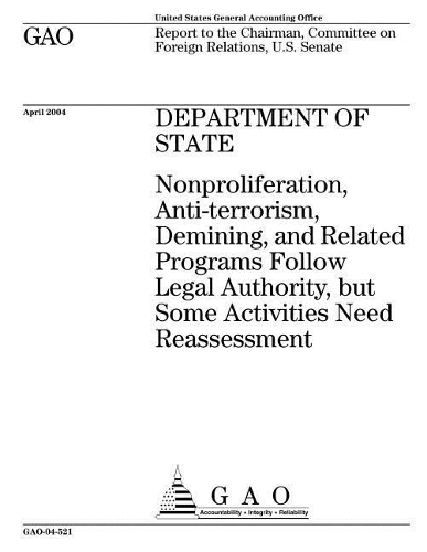 Gao-04-521 Department of State