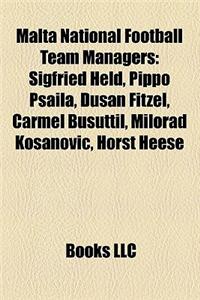 Malta National Football Team Managers