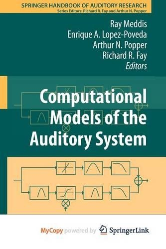 Computational Models of the Auditory System