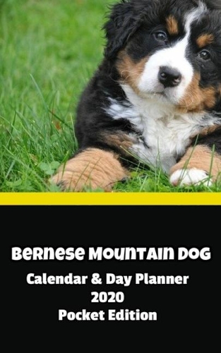 Bernese Mountain Dog Calendar & Day Planner 2020 Pocket Edition