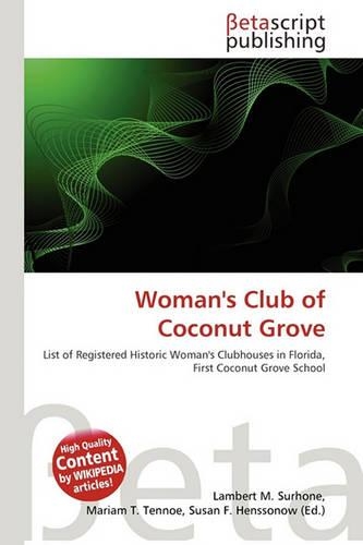 Woman's Club of Coconut Grove