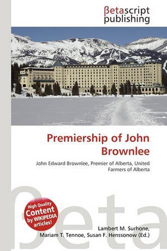 Premiership of John Brownlee