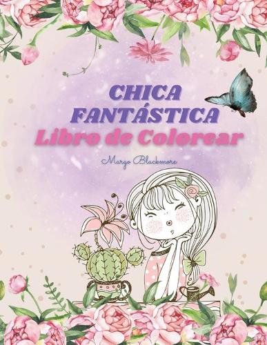 Chica Fantástica Libro de Colorear
