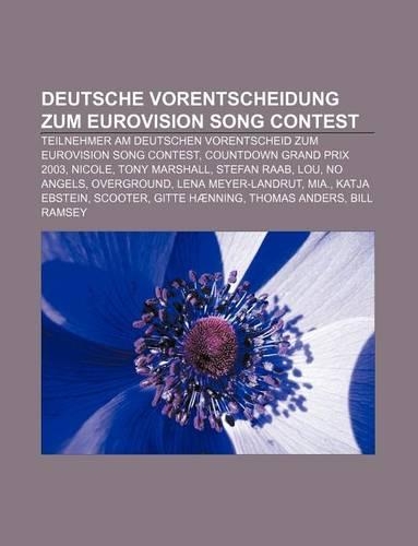 Deutsche Vorentscheidung Zum Eurovision Song Contest