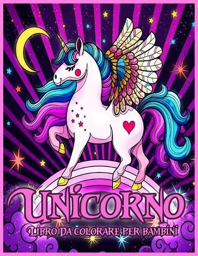 Unicorno Libro Da Colorare