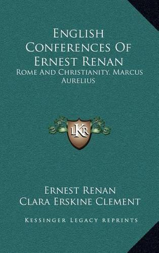 English Conferences of Ernest Renan