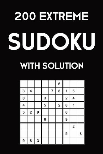 200 extreme Sudoku with solution