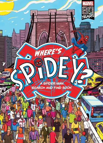 Where's Spidey?: A Spider-Man Search and Find Book (Marvel)