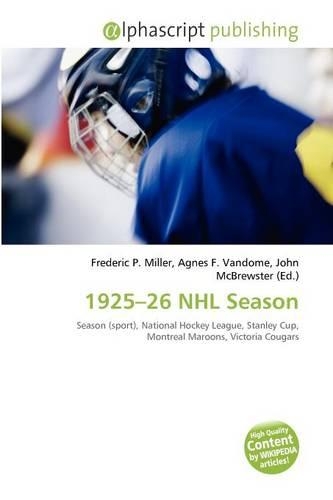 1925-26 NHL Season