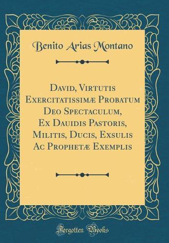 David, Virtutis Exercitatissimæ Probatum Deo Spectaculum, Ex Dauidis Pastoris, Militis, Ducis, Exsulis Ac Prophetæ Exemplis (Classic Reprint)