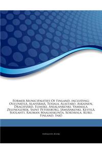 Articles on Former Municipalities of Finland, Including
