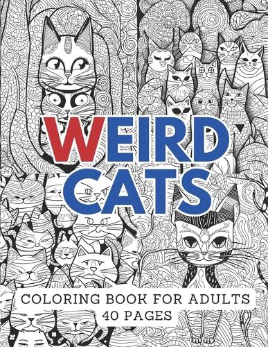 Mandala Weird Cats