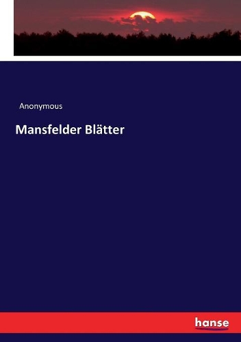 Mansfelder Blätter