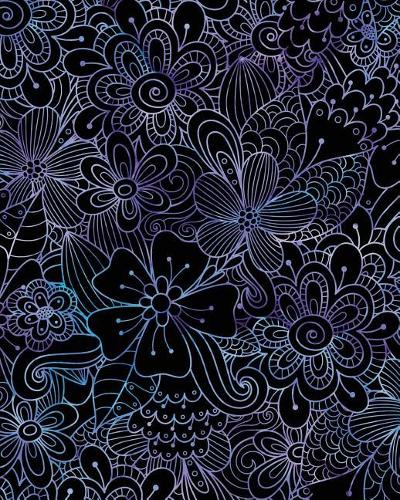 Bullet Journal Notebook Flower Pattern 4