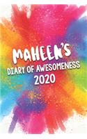 Maheen's Diary of Awesomeness 2020