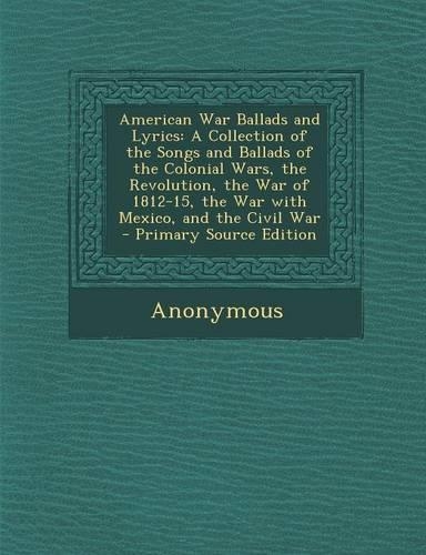 American War Ballads and Lyrics